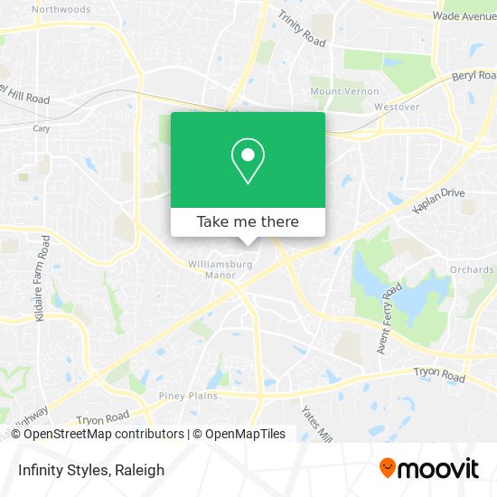 Infinity Styles map