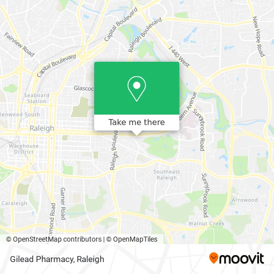 Gilead Pharmacy map