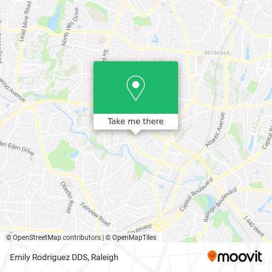 Emily Rodriguez DDS map