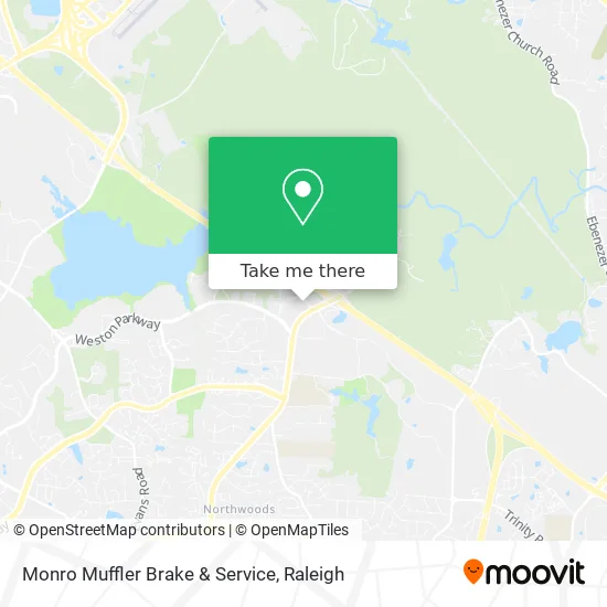Monro Muffler Brake & Service map