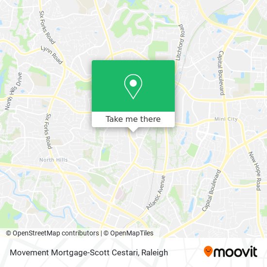 Mapa de Movement Mortgage-Scott Cestari
