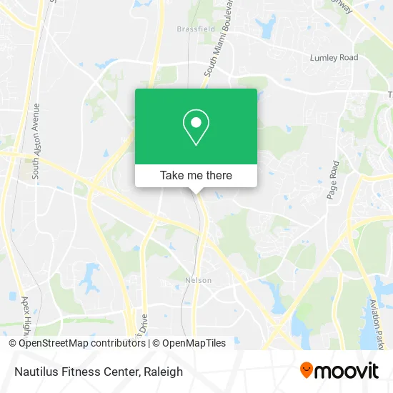 Mapa de Nautilus Fitness Center