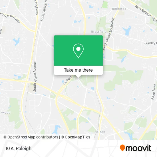 IGA map