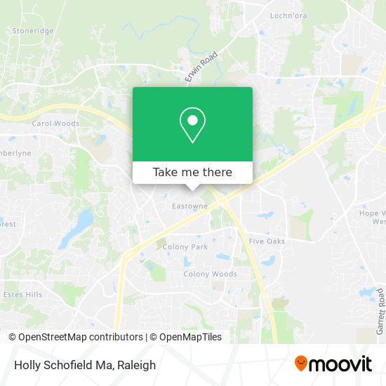 Mapa de Holly Schofield Ma
