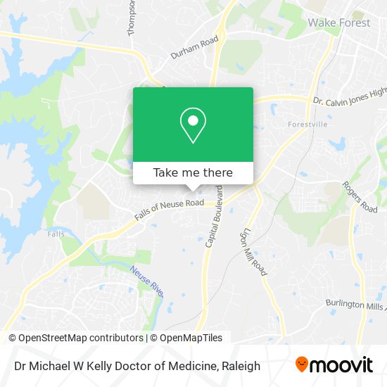 Dr Michael W Kelly Doctor of Medicine map