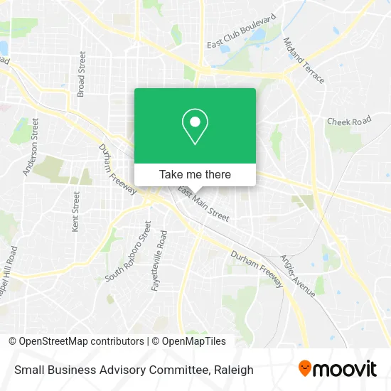 Small Business Advisory Committee map