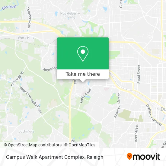 Campus Walk Apartment Complex map