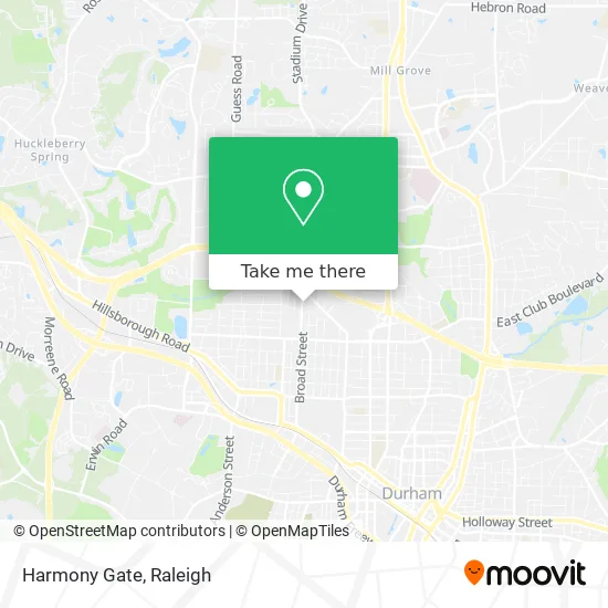 Harmony Gate map