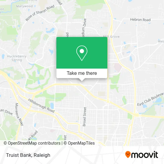 Truist Bank map