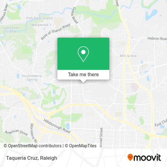 Taqueria Cruz map