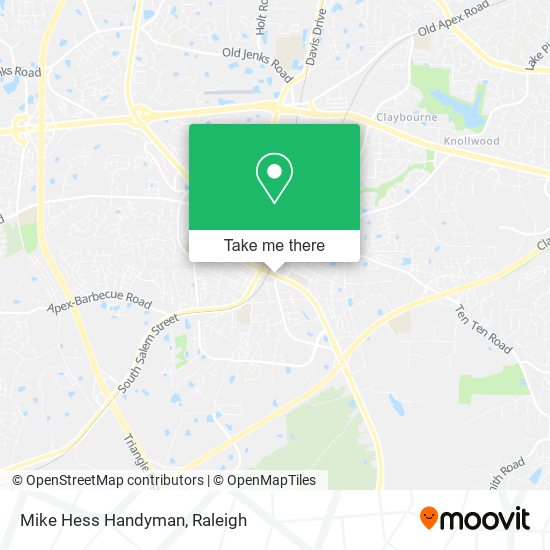 Mike Hess Handyman map