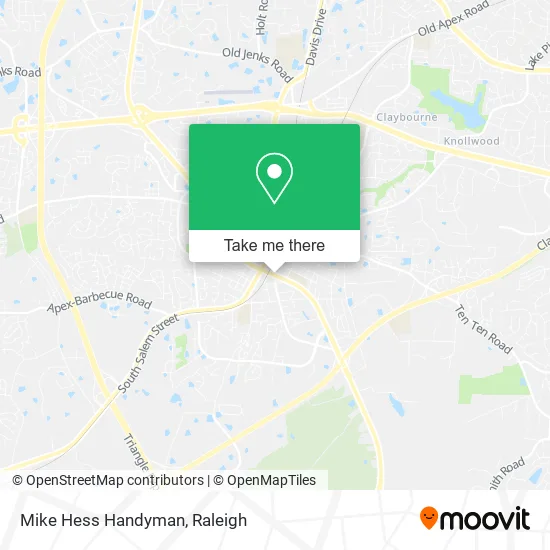 Mike Hess Handyman map