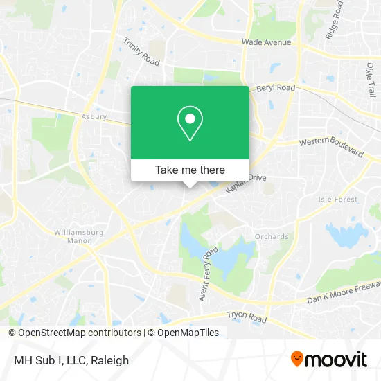 MH Sub I, LLC map
