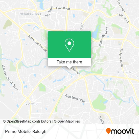 Prime Mobile map