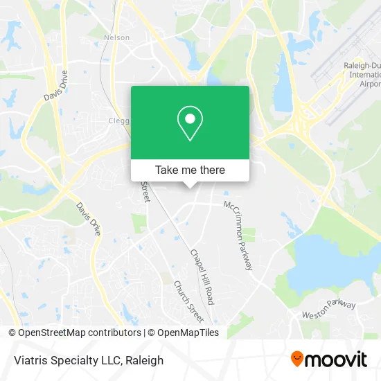 Viatris Specialty LLC map