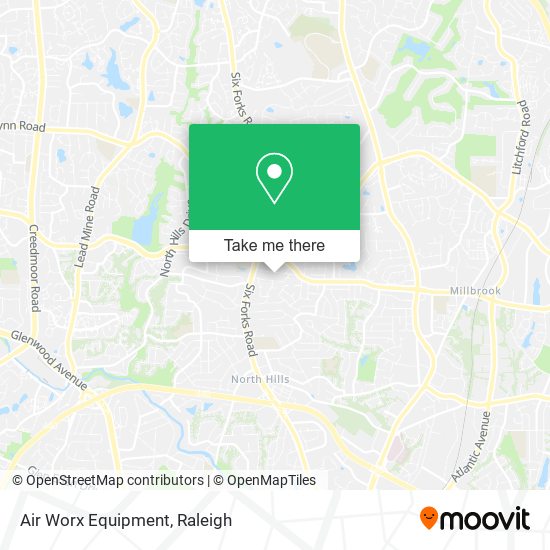 Mapa de Air Worx Equipment