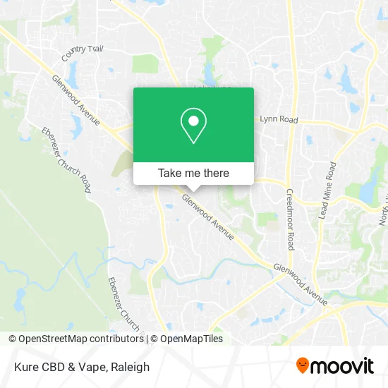 Kure CBD & Vape map
