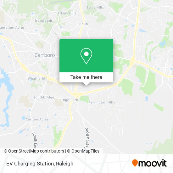 Mapa de EV Charging Station