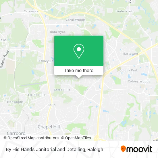 By His Hands Janitorial and Detailing map