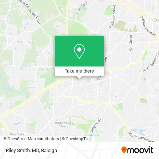 Riley Smith, MD map