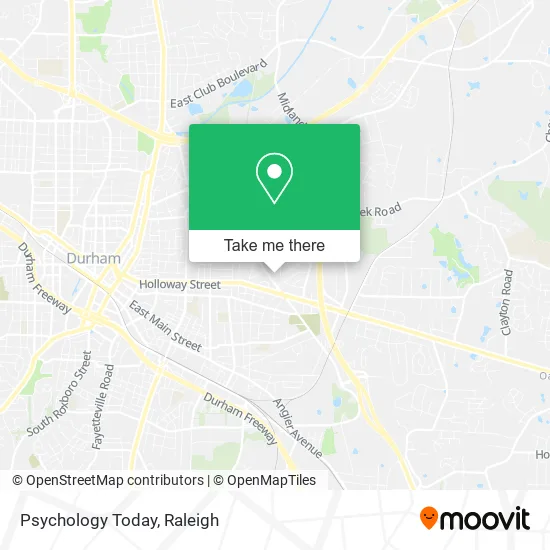 Psychology Today map