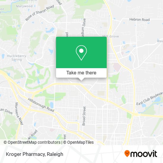 Kroger Pharmacy map