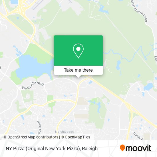 NY Pizza (Original New York Pizza) map