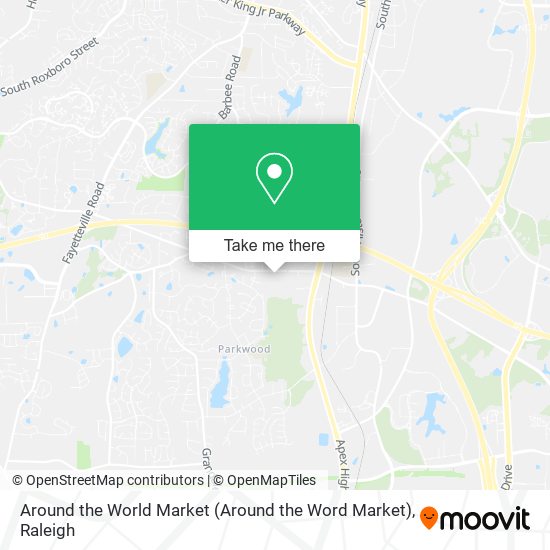 Around the World Market map