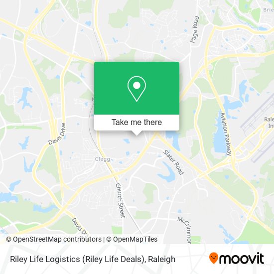 Riley Life Logistics (Riley Life Deals) map