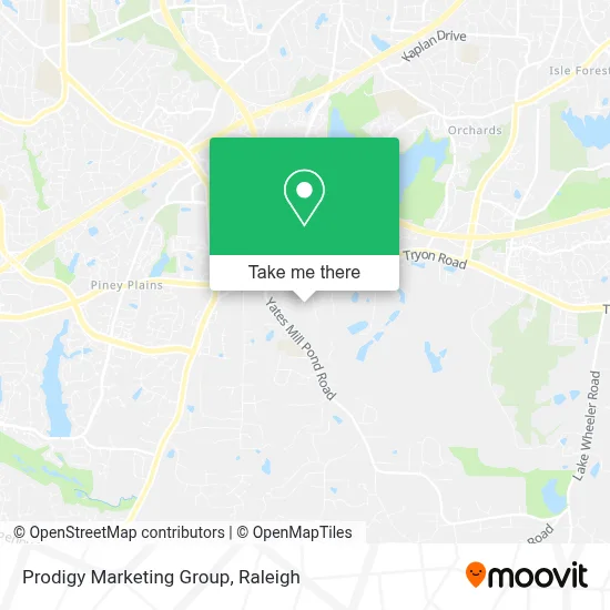 Prodigy Marketing Group map