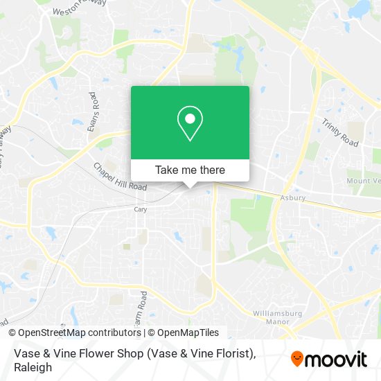 Vase & Vine Flower Shop (Vase & Vine Florist) map