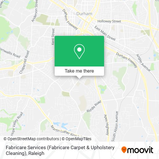 Fabricare Services (Fabricare Carpet & Upholstery Cleaning) map