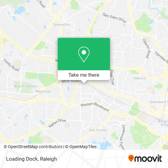 Loading Dock map