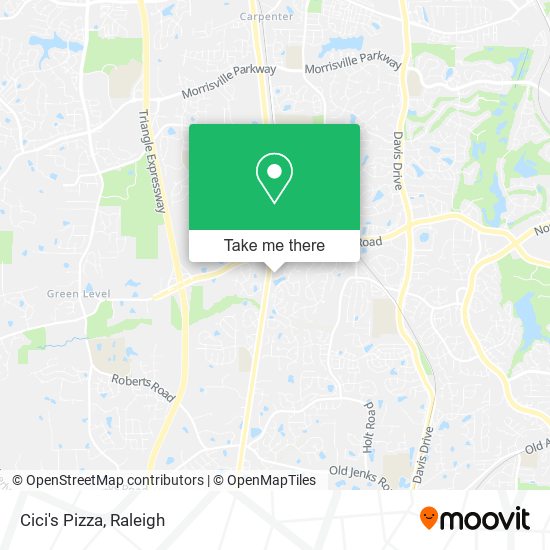 Cici's Pizza map