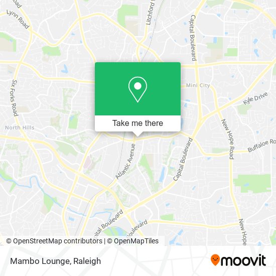 Mapa de Mambo Lounge