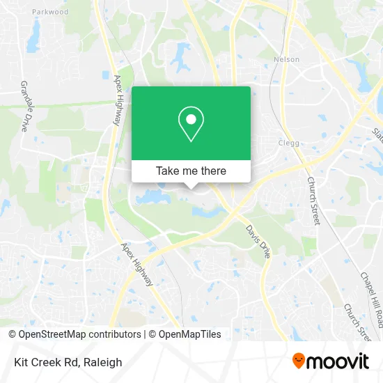 Kit Creek Rd map