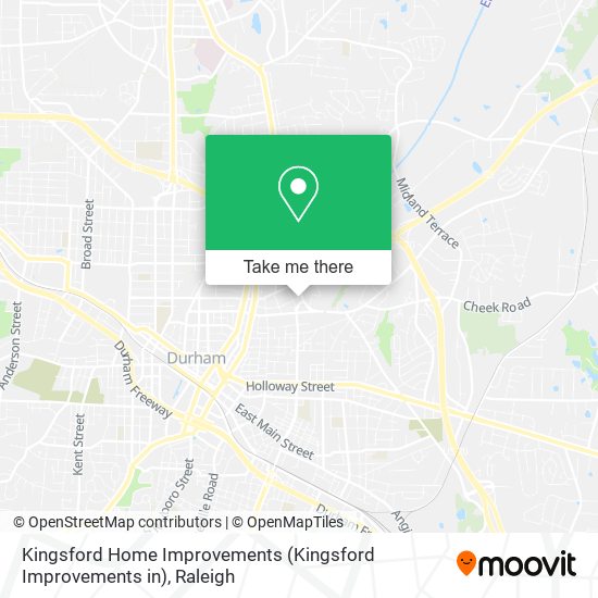 Kingsford Home Improvements (Kingsford Improvements in) map