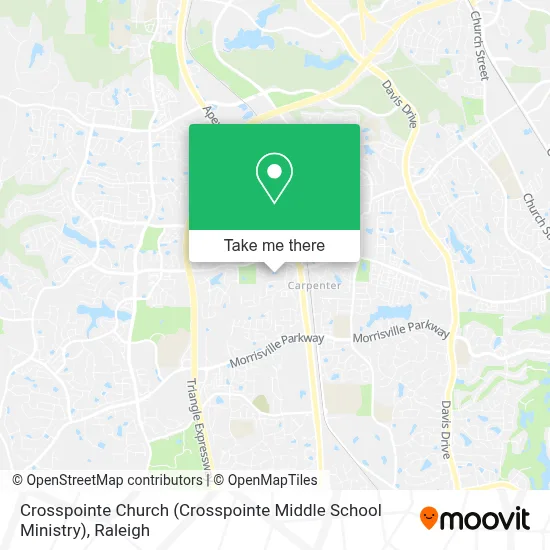 Crosspointe Church (Crosspointe Middle School Ministry) map