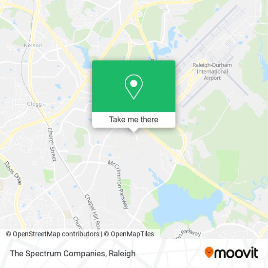 Mapa de The Spectrum Companies