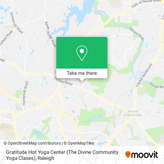 Mapa de Gratitude Hot Yoga Center (The Divine Community Yoga Clases)