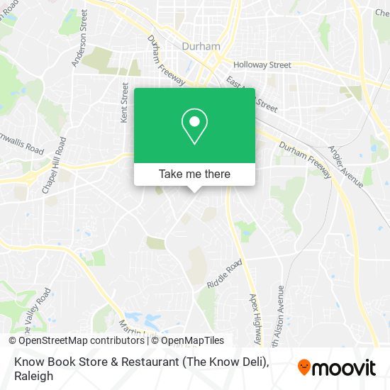 Know Book Store & Restaurant (The Know Deli) map