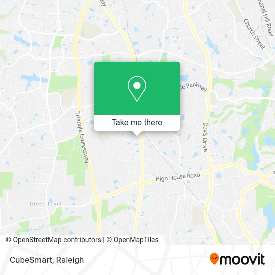 CubeSmart map