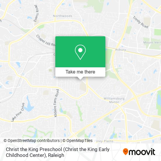 Christ the King Preschool (Christ the King Early Childhood Center) map