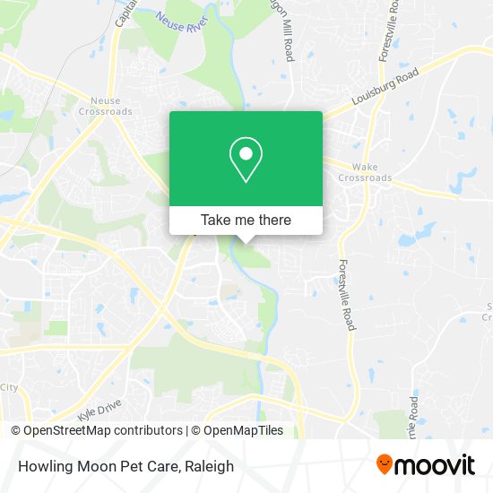 Mapa de Howling Moon Pet Care