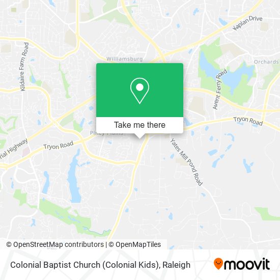 Mapa de Colonial Baptist Church (Colonial Kids)