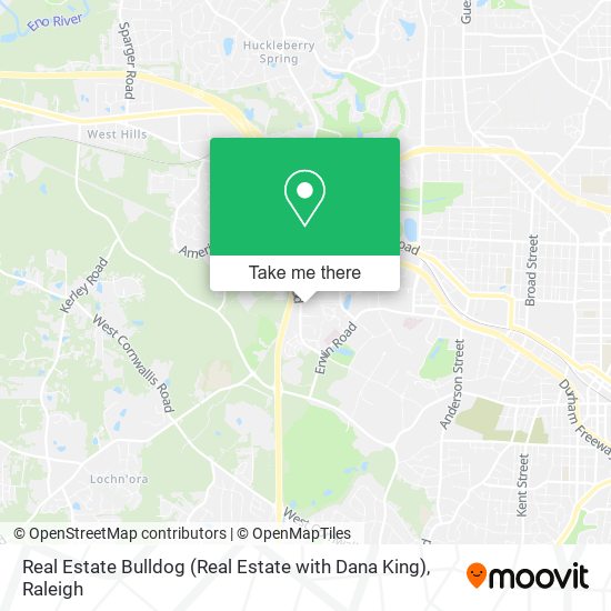 Real Estate Bulldog (Real Estate with Dana King) map