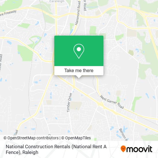 National Construction Rentals (National Rent A Fence) map