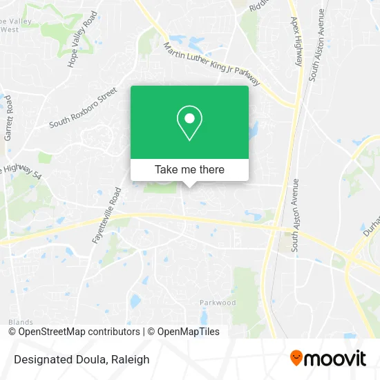 Designated Doula map