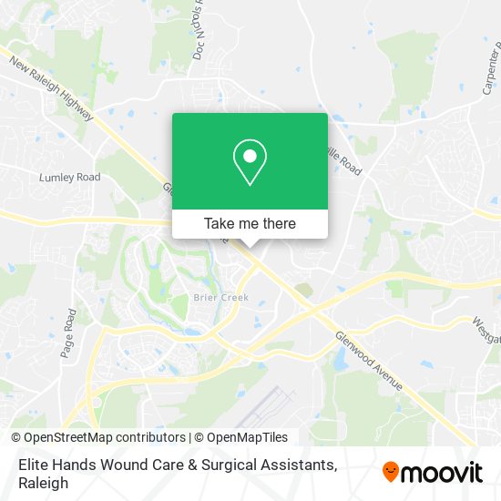 Elite Hands Wound Care & Surgical Assistants map