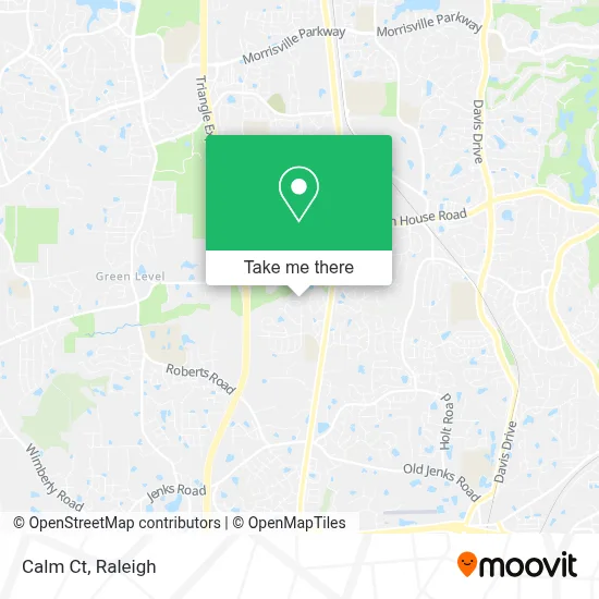 Calm Ct map